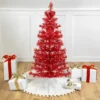 Northlight Pre-Lit Artificial Tinsel Christmas Tree - 3' - Red - Clear Lights 2 Northlight Pre-Lit Artificial Tinsel Christmas Tree - 3' - Red - Clear Lights -Northlight Sale GUEST 408bb487 b1c3 4ed7 bbdb 748bae0dff75