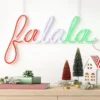 LED Animated Christmas Neon Fa La La Hangable Sign White/Red/Green - Wondershop™ -Northlight Sale GUEST 4104f78a 7d53 49af 9f0d 0a0f3d0f8a2d