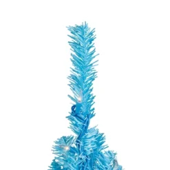 Northlight Pre-Lit Medium Artificial Pine Christmas Tree - 4' - Sky Blue - Clear Lights -Northlight Sale GUEST 4256d9b0 c6c2 4192 acf8 3eeb1cf5b9d0