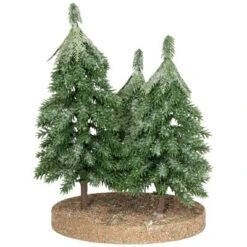 Northlight Icy Downswept Pine Trio Of Trees Christmas Decoration - 8" - Unlit -Northlight Sale GUEST 42bed896 ac3e 463b a49c f0c9d76fcd05