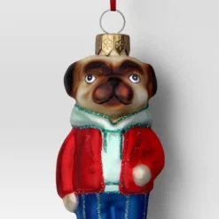 Christmas Glass Pug Dog Ornament - Wondershop™ 5 Christmas Glass Pug Dog Ornament - Wondershop™ -Northlight Sale GUEST 42e0bbfd a57c 42f3 9e6b 36ec0404b1b7