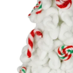 Northlight Plush Tree With Peppermint And Candy Canes Christmas Decoration - 16.5" -Northlight Sale GUEST 49365f71 0656 4a9f bffd ae3cadedd105