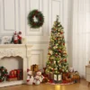 6FT Potted Christmas Tree With 140 Warm LED Lights – Artificial Outdoor Decor For Front Door, Porch, Includes Light Box, Pencil Tree 1 6FT Potted Christmas Tree With 140 Warm LED Lights – Artificial Outdoor Decor For Front Door, Porch, Includes Light Box, Pencil Tree -Northlight Sale GUEST 4aa936ea 8168 44c5 84fb 5fb08222804f