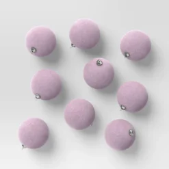 9ct 80mm Christmas Flocked Ball Ornament Set - Wondershop™ -Northlight Sale GUEST 4ac453ed 8da5 45a2 a4e5 e744b3e245cb