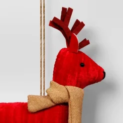 Christmas Fabric Deer Ornament Red - Wondershop™ -Northlight Sale GUEST 4b83189b 7b3c 4b83 983b d5a3b8ccbeff