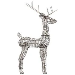 Northlight 45.5" LED Lighted Rattan Deer Outdoor Christmas Decoration -Northlight Sale GUEST 4be21de6 44d7 4db2 b9e9 e2a2a79b757c