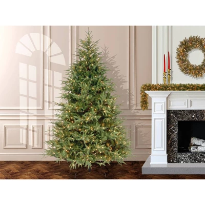 National Tree Company 7.5' Pre-lit Frasier Grande Artificial Christmas Tree 3 National Tree Company 7.5' Pre-lit Frasier Grande Artificial Christmas Tree