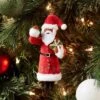 Fabric Santa Holding Gift Christmas Tree Ornament - Wondershop™: Indoor Decoration, 5.75" Holiday Theme -Northlight Sale GUEST 4ca6907b c7ea 457d b292 60854b4bad0a