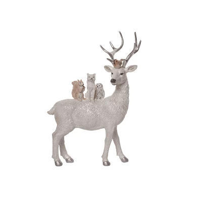 Transpac Resin Creatures Figurines For Home Decorations Christmas Decorative Objects 3 Transpac Resin Creatures Figurines For Home Decorations Christmas Decorative Objects