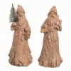 Transpac Resin Wood Carved Santa Figurine Set Of 2 Christmas Home Decorations For Festive Decor -Northlight Sale GUEST 528518cd baa2 4412 b617 6a58ddbf83dc