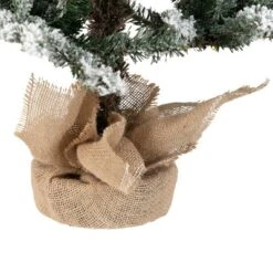 Northlight Real Touch™ Pre-Lit B/O Tamarack Pine Artificial Christmas Tree With Burlap - 3' Warm White LED -Northlight Sale GUEST 5328657f 105a 42c8 ab25 e7f88c299a91