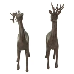 Northlight Standing Deer Christmas Decorations - 14" - Brown - Set Of 2 -Northlight Sale GUEST 56209b2f 5ecd 4b93 8c45 48fd1c687b10