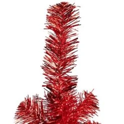 Northlight Artificial Tinsel Christmas Tree - 4' - Red - Unlit -Northlight Sale GUEST 5656fd4b 1271 4664 8513 540dbe808e14