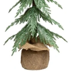 Northlight Mini Icy Pine Christmas Tree In Burlap Base - 24" - Unlit 8 Northlight Mini Icy Pine Christmas Tree In Burlap Base - 24" - Unlit -Northlight Sale GUEST 56c143d4 1f3d 4f45 8b63 9b77565a2e00