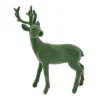 Transpac Green Flock Deer Figurine Decorative Object For Christmas Tabletop Decoration Gift For Collectors And Holiday Decor -Northlight Sale GUEST 5a50693b 9d87 4a9b 9ed1 5169123bd855