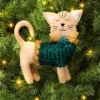 4" Christmas Cat Green Sweater Ornament - Wondershop™ -Northlight Sale GUEST 5bff13bb 204f 484f b78f 48170fa5bec8