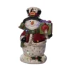 Transpac Dolomite Light Up Snowman With Gift Box And Music - Festive Christmas Decorative Object For Holiday Cheer -Northlight Sale GUEST 5dc3eda4 f839 4369 a33a 739bd8b4eeb0