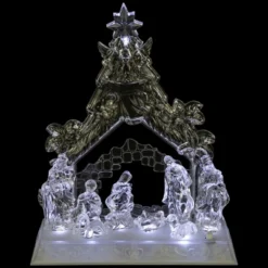 Northlight LED Lighted Nativity Scene In Stable Acrylic Christmas Decoration - 10.75" 10 Northlight LED Lighted Nativity Scene In Stable Acrylic Christmas Decoration - 10.75" -Northlight Sale GUEST 5de382de cace 4ad0 9723 58b0ba663213