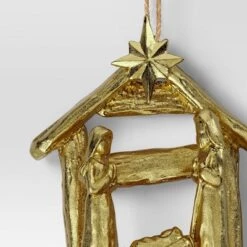 Christmas Gold Resin Nativity Scene Ornament - Wondershop™ 5 Christmas Gold Resin Nativity Scene Ornament - Wondershop™ -Northlight Sale GUEST 5ecc59d1 dbdc 496e b413 6887dc30d3d9