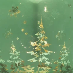 Northlight LED Lighted Pine Trees And Snowflakes Glass Globe Christmas Decoration - 6" -Northlight Sale GUEST 5f47bb19 fea7 47c7 ad73 1f74820444cc