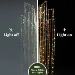 LuxenHome 6Ft White Willow Artificial Tree With 10 Pre-Lit Branches Multicolored -Northlight Sale GUEST 6002bc43 2717 4e27 a383 6a92b4273ba6