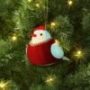 Christmas Featherly Friends Ornament Red Bow - Wondershop™ -Northlight Sale GUEST 60871d5f 7397 4c0e 9431 88370621131d