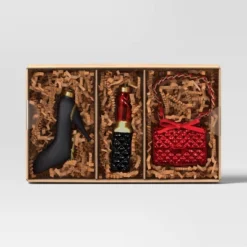 3pc Christmas Gift Ornament Set Glass Fashionista - Wondershop™ -Northlight Sale GUEST 62e7be11 9c7d 4e9f ad5a 20beeefd7be7