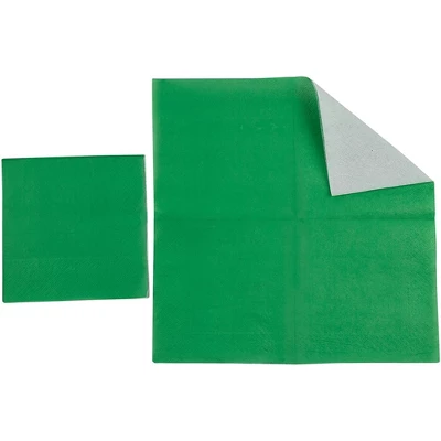 Juvale 210-Pack Plain Disposable Paper Cocktail Napkins For Christmas Party Supplies - Red, Green, White 6 Juvale 210-Pack Plain Disposable Paper Cocktail Napkins For Christmas Party Supplies - Red, Green, White - Image 4