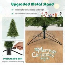Costway 6 FT Pre-Lit Christmas Tree 3-Minute Quick Shape With Quick Power Connector Timer -Northlight Sale GUEST 641fef5b 04a6 4aea 9b3c 85e79009c6bd