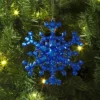 5" Christmas Blue Plastic Snowflake Ornament - Wondershop™ -Northlight Sale GUEST 6455bb8d b596 4069 96e8 5479d23e0ec9