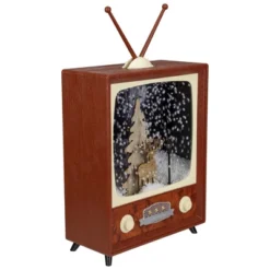 Northlight LED Lighted Musical Snowing Reindeer TV Set Christmas Decoration - 12" 10 Northlight LED Lighted Musical Snowing Reindeer TV Set Christmas Decoration - 12" -Northlight Sale GUEST 64691cd4 e210 40cb aaef 46ff5527bfb9
