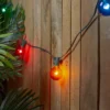 Northlight Transparent G40 Globe Indoor Outdoor Patio Christmas Light Set - MultiColor - 9' Green Wire - 10ct -Northlight Sale GUEST 670003f6 ee82 4ce0 ba79 48344505bfa8