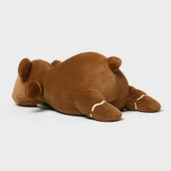 Holiday Gingerbread Bear Weighted Plush Kids' Throw Pillow Brown - Pillowfort™ -Northlight Sale GUEST 68c3cc2c 77a9 484a b44b fd87d1a3303e