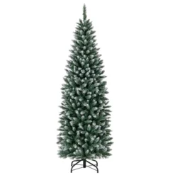 Costway 6FT/9FT Pre-Lit Christmas Tree Hinged Slim Pencil Xmas With 250/500 LED Lights -Northlight Sale GUEST 695d47db 2034 4e25 92d2 61d5a9ff04ac