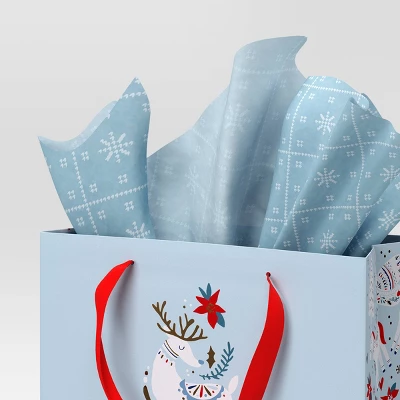 30ct Christmas Tissue Paper Blue/Red/White - Wondershop™ 3 30ct Christmas Tissue Paper Blue/Red/White - Wondershop™