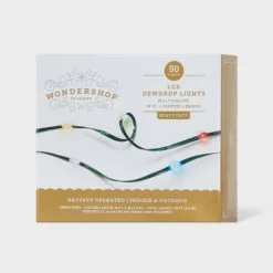 50ct LED Heavy Duty Dewdrop Christmas Indoor Fairy String Lights With Green Wire - Wondershop™ -Northlight Sale GUEST 6997bc27 7da0 4b12 aa1c d0b9ca0ade68