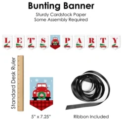 Big Dot Of Happiness Merry Little Christmas Tree - Red Truck And Car Christmas Party Supplies Decoration Kit - Decor Galore Party Pack - 51 Pieces -Northlight Sale GUEST 6b808cec 6a9e 4309 a394 d3b4261015ac