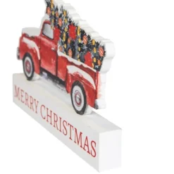 Northlight Pickup Truck Merry Christmas Wooden Decoration - 9" -Northlight Sale GUEST 6d43e177 fa1c 4922 a8e3 c557cf25ecc7