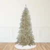 Northlight 9' Pre-Lit Artificial Christmas Tree Metallic Sheer Champagne Tinsel - Clear Lights -Northlight Sale GUEST 6d896077 e939 481c ab5a 5430e743fdd0