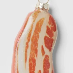 Bacon Glass Christmas Tree Ornament - Wondershop™: Gold, Indoor -Northlight Sale GUEST 6de190bb 6553 4096 b312 c199e3a15b61