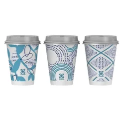 Dixie To Go Disposable Hot Cups & Lids - 12oz