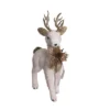 Transpac Polyester Fabric Standing Deer With Gold Accents Decorative Figurine For Christmas Indoor Tabletop Decor -Northlight Sale GUEST 6e7798fd fd0c 4a92 8421 5d7b1110f553