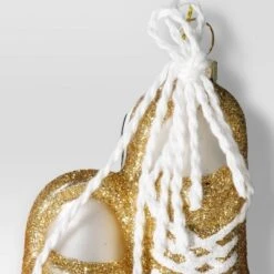 Christmas Glass Golden Shoes Ornament - Wondershop™ -Northlight Sale GUEST 71f2164e ca86 4bb7 8d04 20e0f79960cb