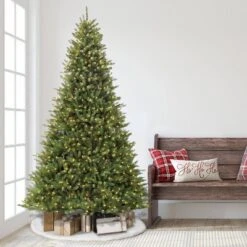 9ft Pre-lit Artificial Christmas Tree Full Forest Fir - Puleo: Hinged, Incandescent Lights, Easy Setup -Northlight Sale GUEST 73ce64bd 40cf 4d5c b463 347a0314cb3a