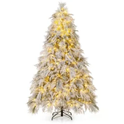 Costway 4.5/6/7 FT Pre-Lit Artificial Christmas Tree With 279/519/743 PVC & Pine Needles & PE Tips -Northlight Sale GUEST 740eea87 0508 421e a986 2d433eda0f69