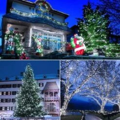 Ollny 1000 LED Cool White IP67 Waterproof Christmas String Lights (Green Wire, Plug In, 8 Modes) -Northlight Sale GUEST 74145b67 a586 4ab2 9a5c ef38437bd4e0