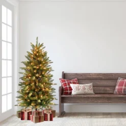4.5ft Pre-lit Artificial Christmas Tree Fraser Fir - Puleo -Northlight Sale GUEST 74fb1d2c f1b3 4937 b611 0848c14cfdf0
