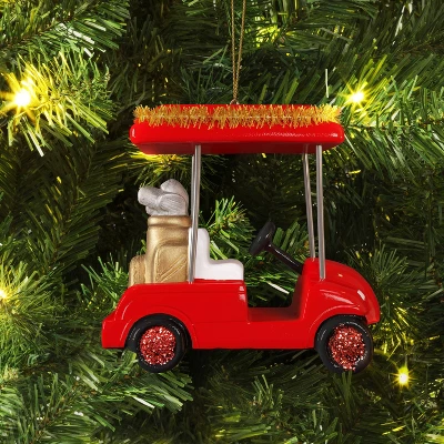 Christmas Golf Cart Ornament - Wondershop™ 3 Christmas Golf Cart Ornament - Wondershop™