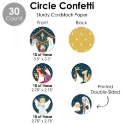 Big Dot Of Happiness Holy Nativity - Manger Scene Religious Christmas Supplies Decoration Kit - Decor Galore Party Pack - 51 Pieces -Northlight Sale GUEST 7709f335 6904 430d be6e 41c1922b7baf