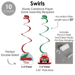 Big Dot Of Happiness Merry Little Christmas Tree - Red Truck And Car Christmas Party Supplies Decoration Kit - Decor Galore Party Pack - 51 Pieces -Northlight Sale GUEST 772396e8 11e4 4e00 8b06 5bbc7e4c974f